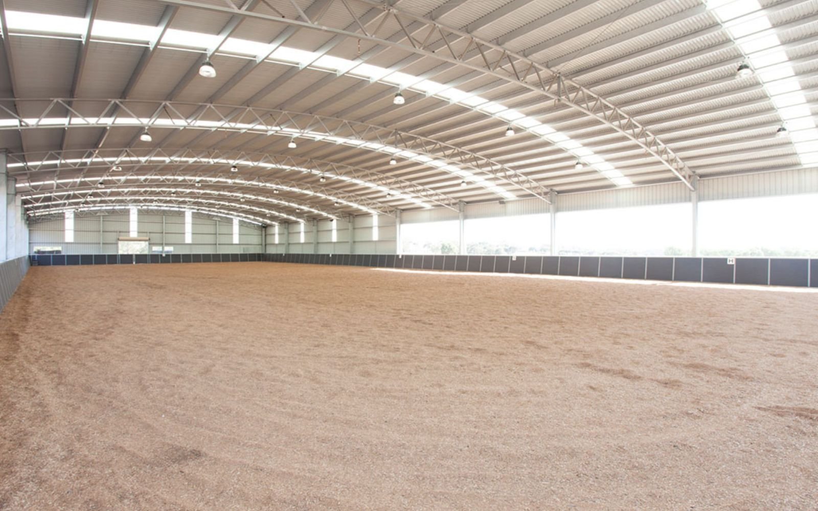 Lockwood combined indoor and stable complex