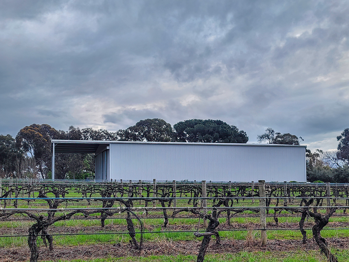 Andrew Buller machinery shed