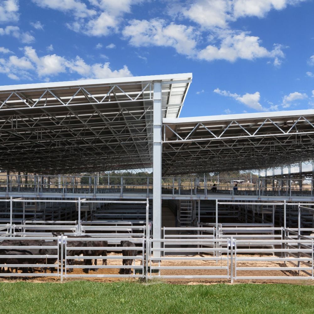 Ballarat industrial salesyard cover