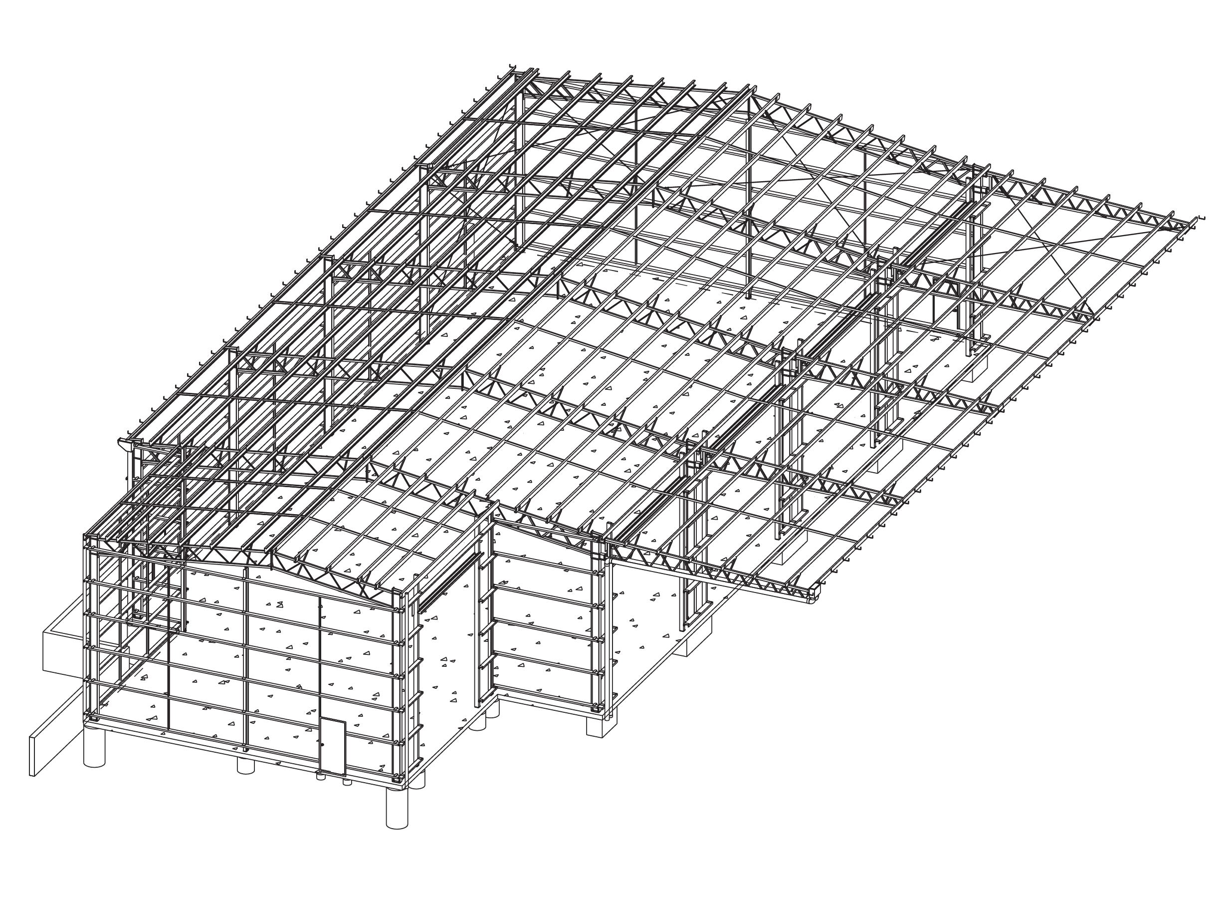 Black Mount shed drawings
