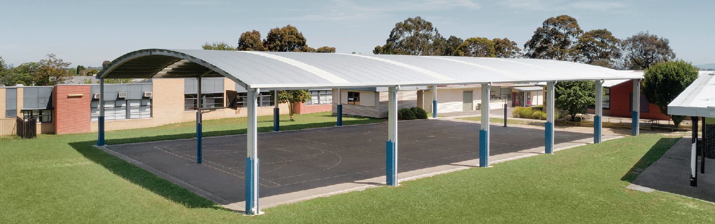 Burwood Heights Primary School recreational cover shed 
