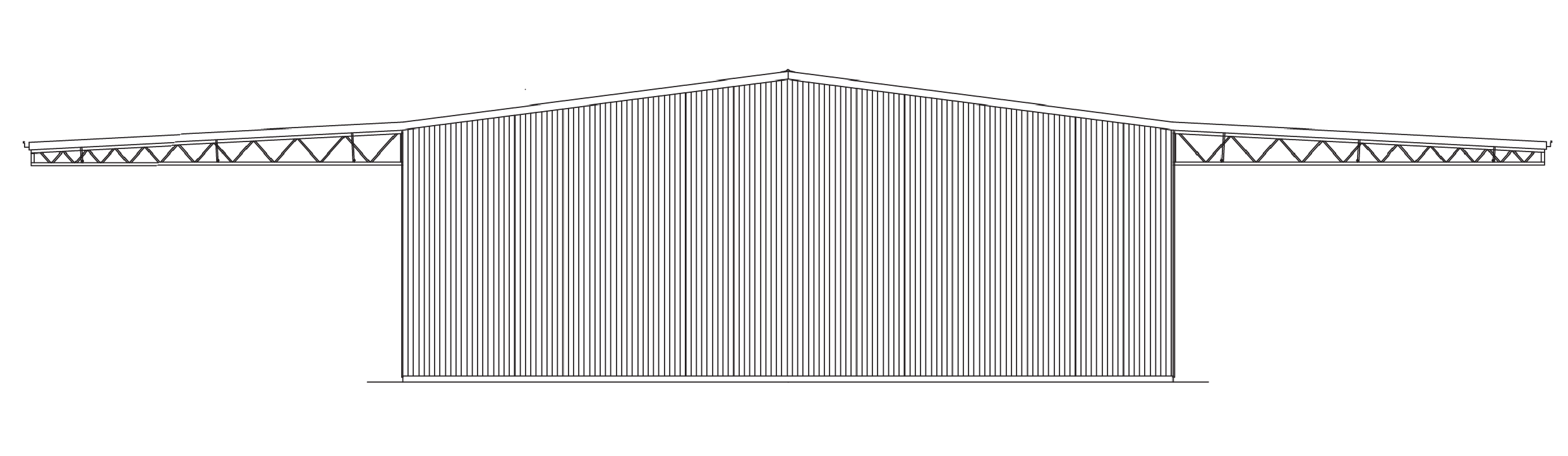 Dakota Flower Company shed drawing