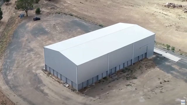 Echuca fertilisers storage shed