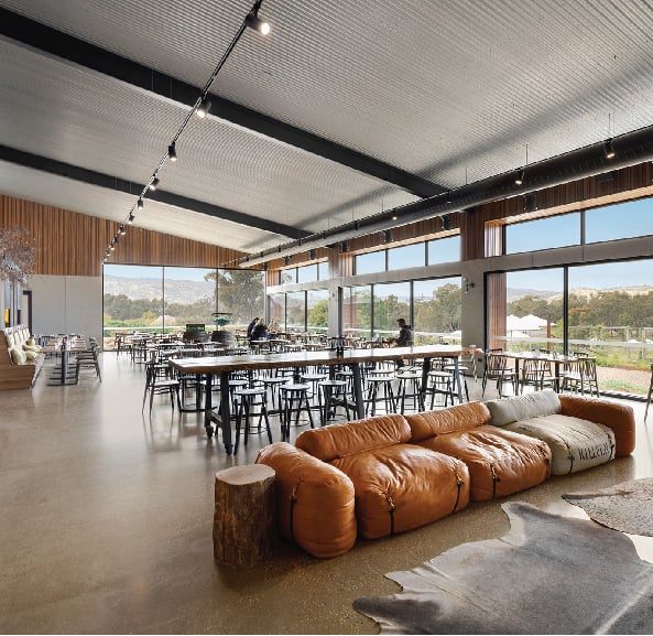 Fowles Wine commercial brewing shed