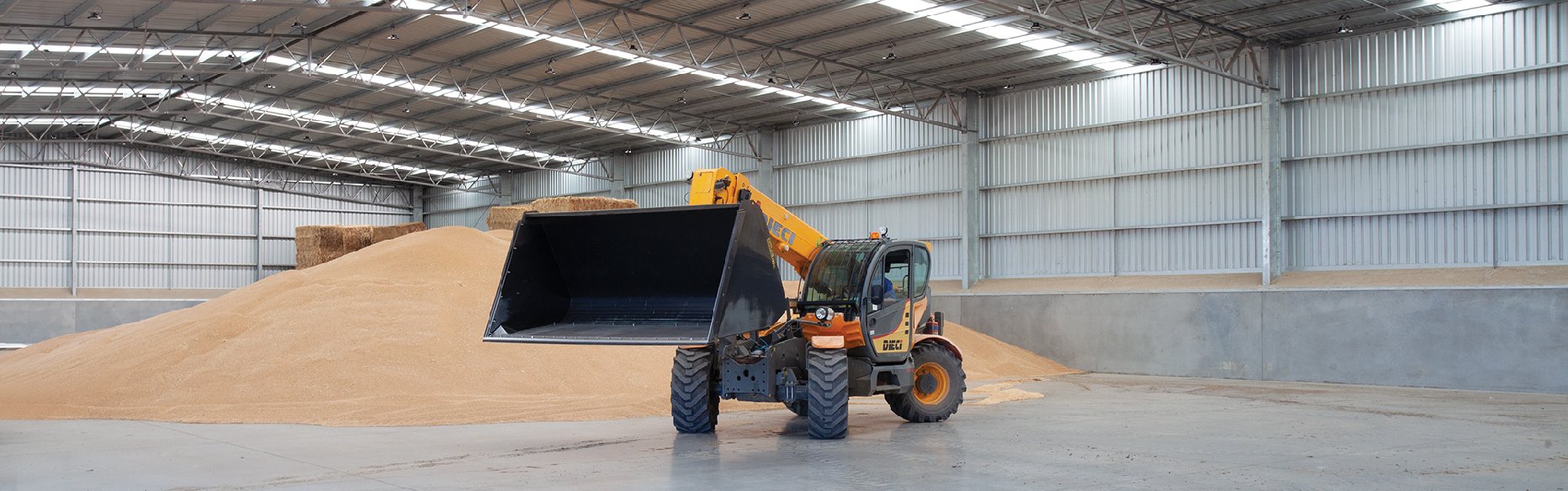 Glendaruel grain storage farm shed