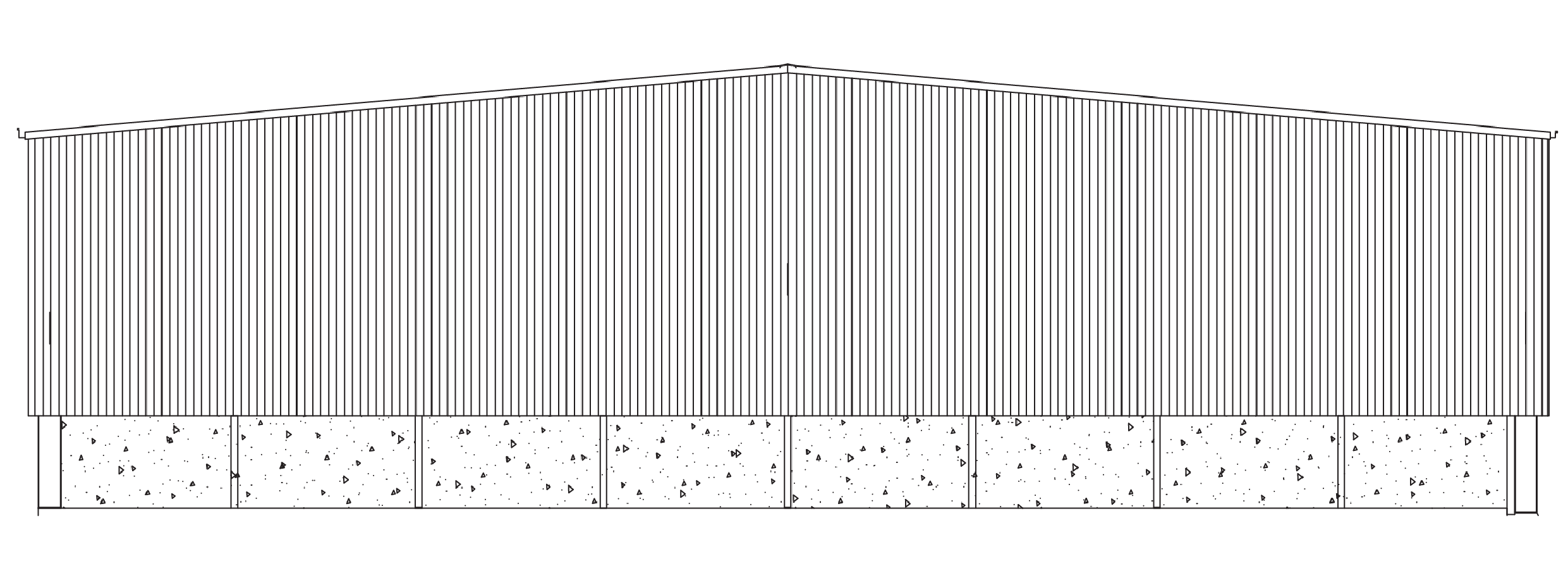 Glendaruel grain storage shed drawing