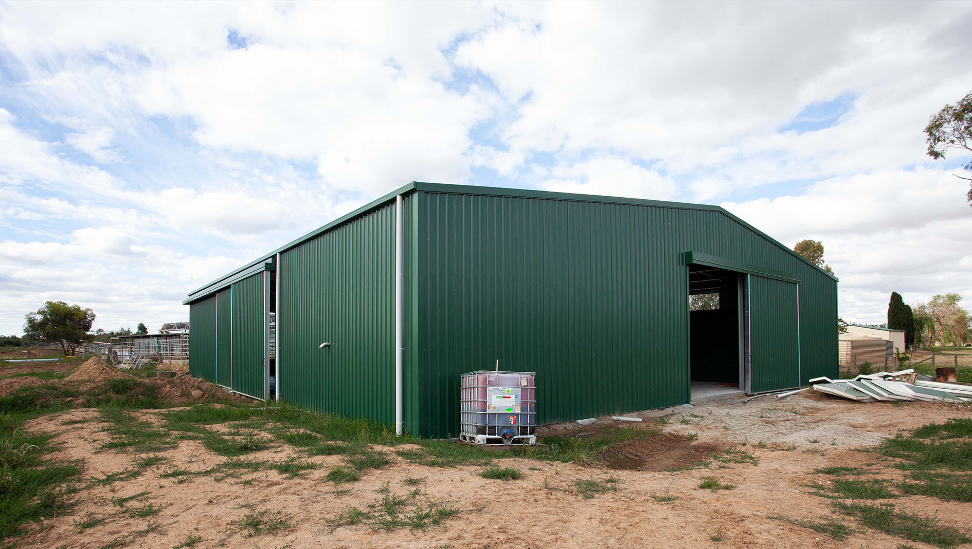 Gunbower dairy building