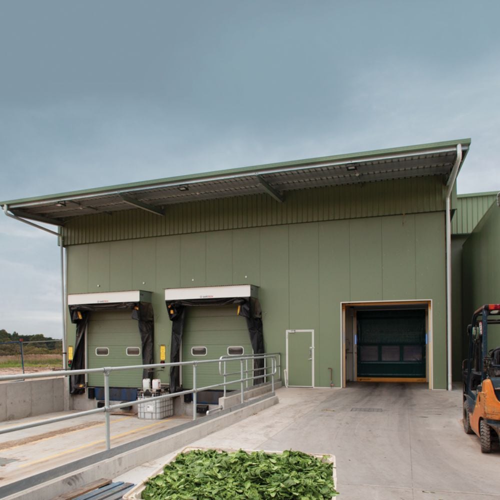 Hussey and Co packing and cooling farm shed