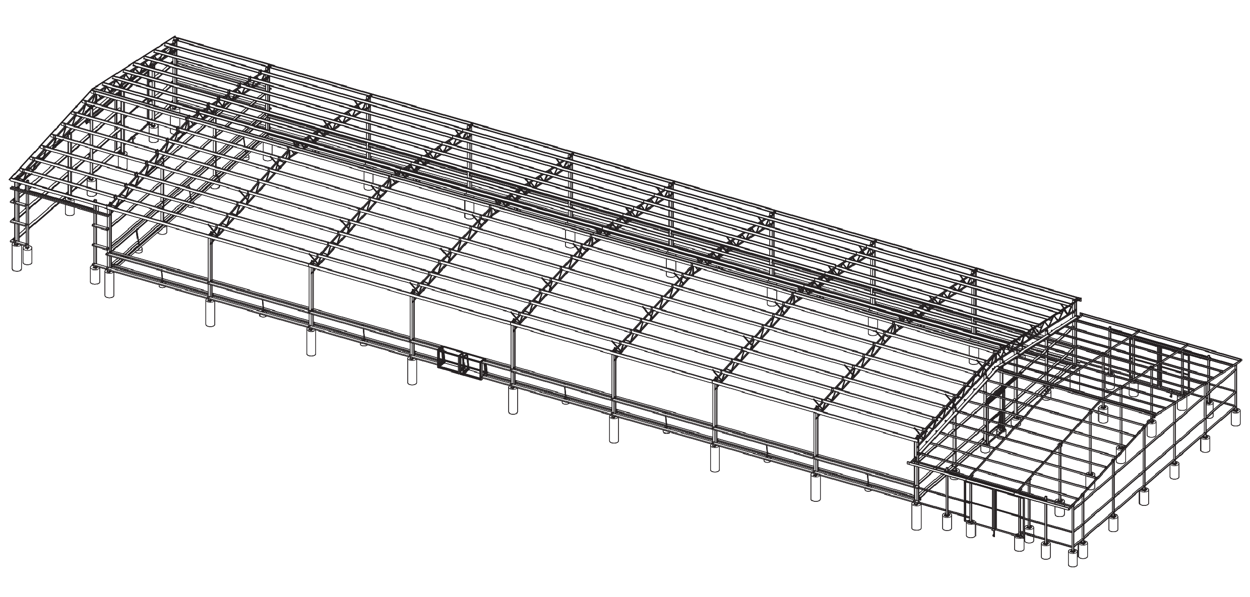 Labertouche indoor and stables drawing