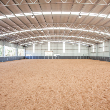 Lockwood indoor arena and stables