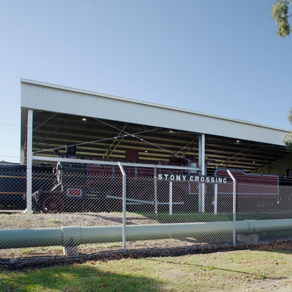 Newport Railway Museum industrial storage