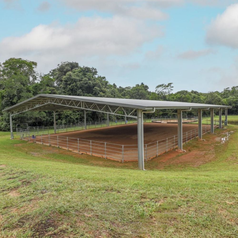 Ozwest Saddlery indoor arena