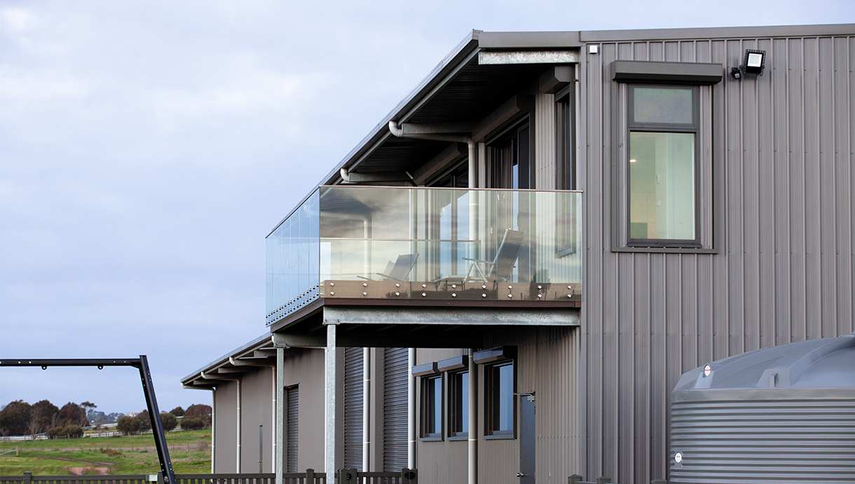 Port Phillip Bay custom shed house