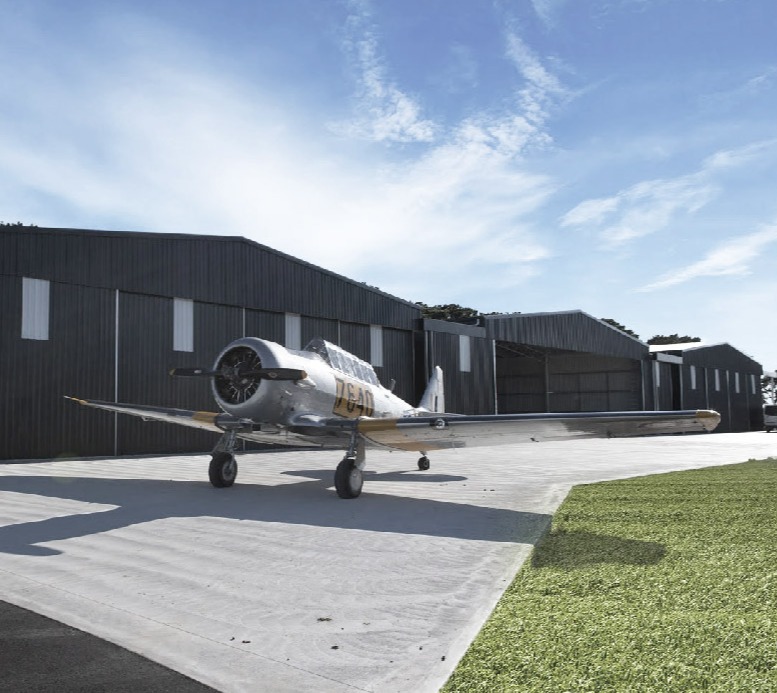 Riddells Creek aviation shed