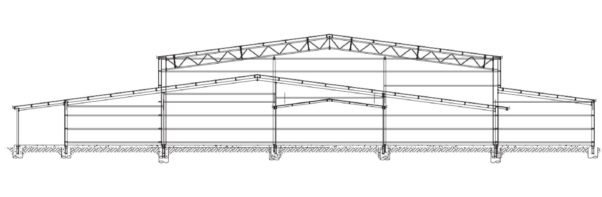 Torquay helicopter hangar and house drawing