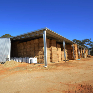 Vicotrian feed mill hay storage farm shed