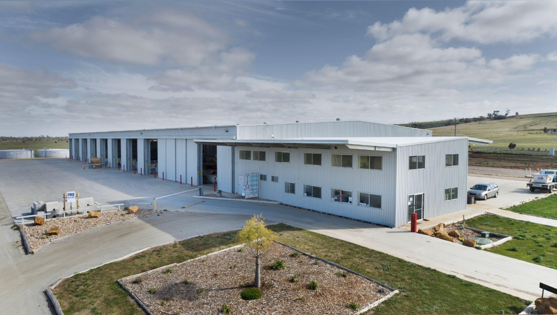 Western Region Waste and Recycling shed