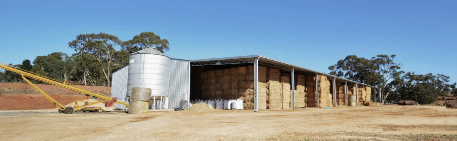Victorian feed mill hay shed