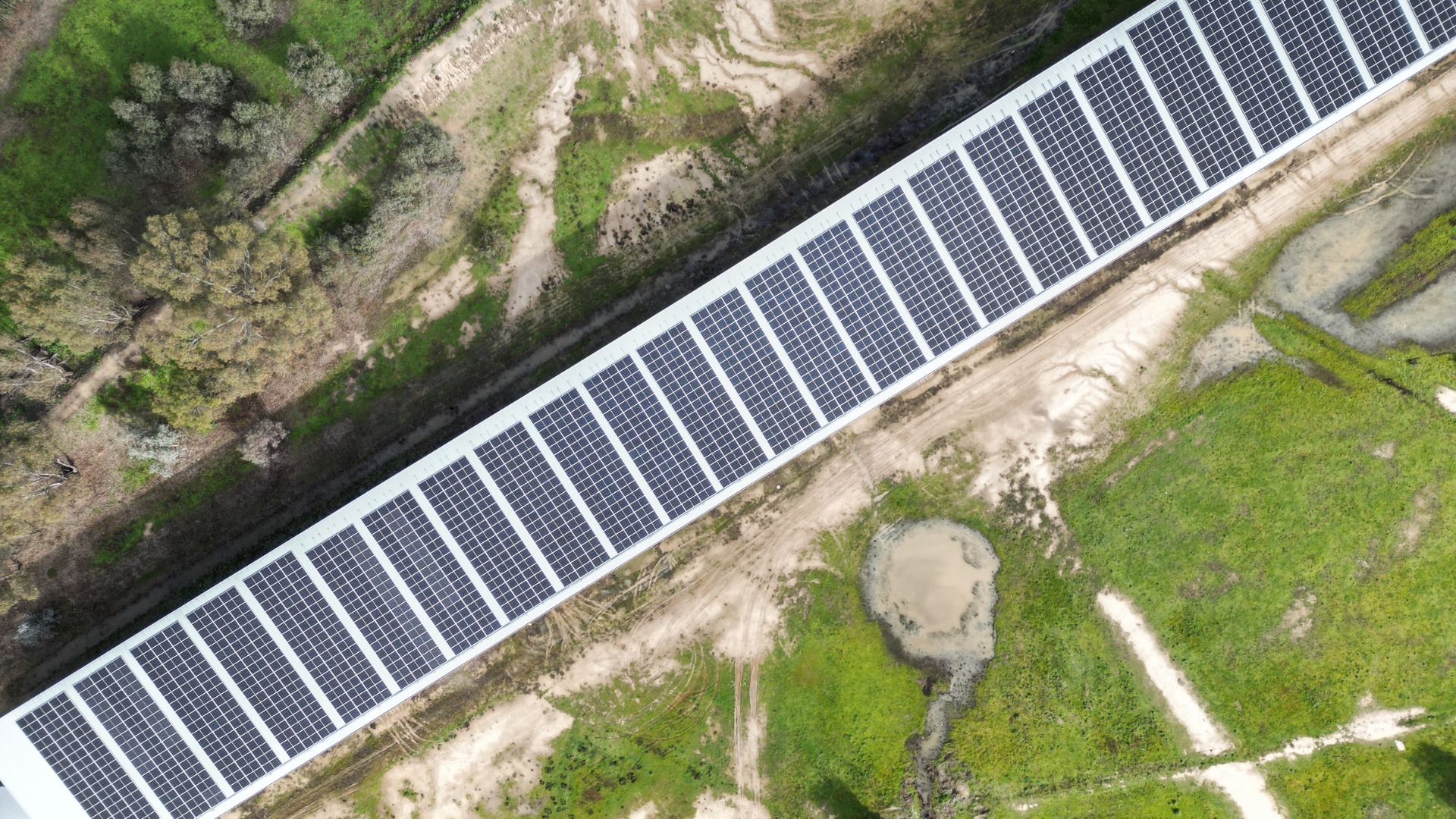 Industrial steel structures for renewable energy infrastructure