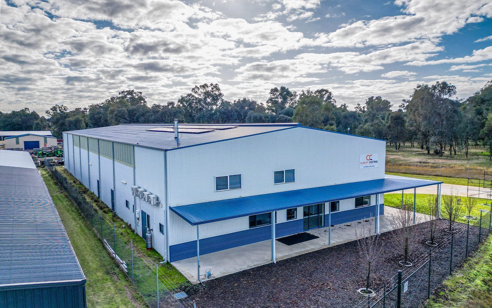 Albury Casting combined office and warehouse