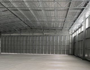 Internal curved track
