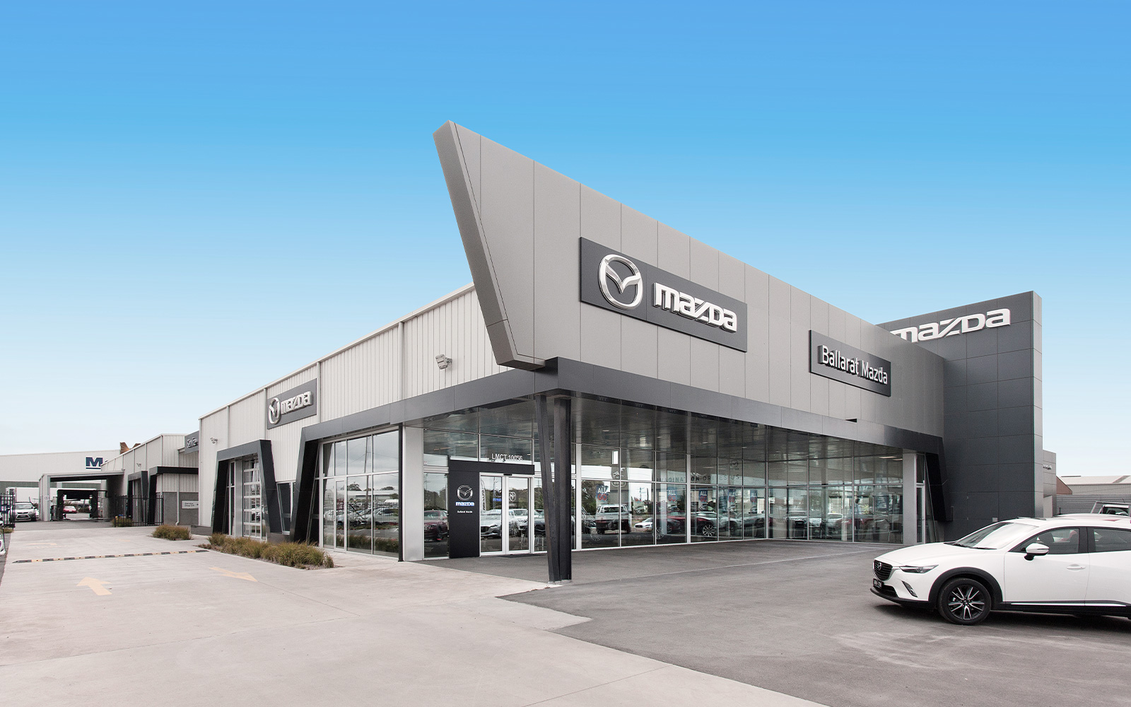 Mazda commercial building