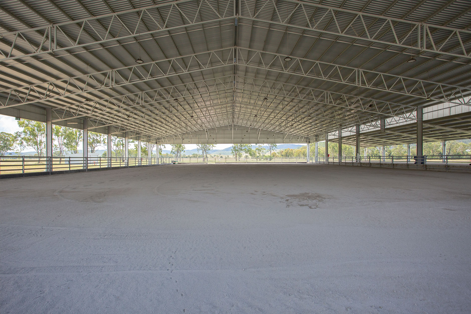 Indoor riding arena