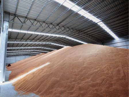 Glendaruel agricultural grain shed