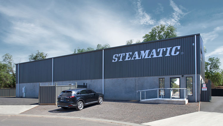 Steamatic industrial shed