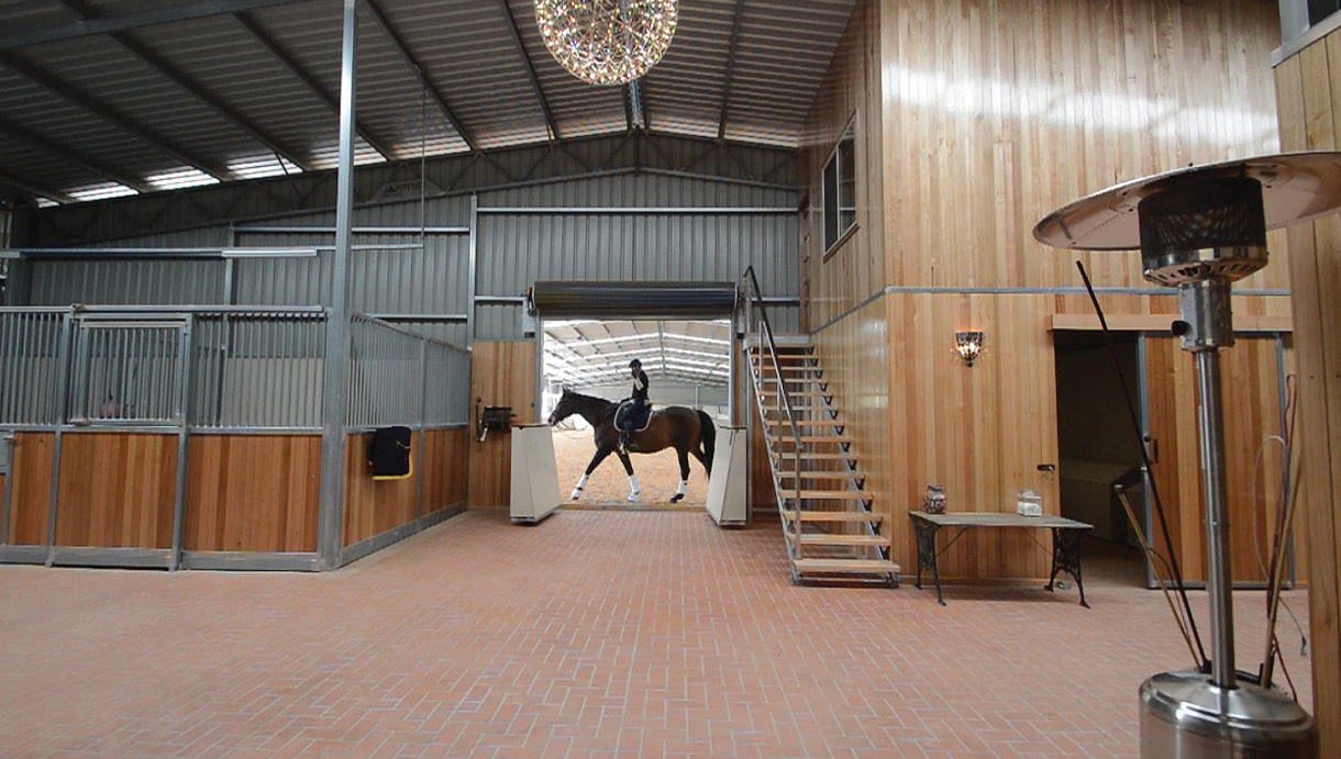 Lucifers Lodge horse stables